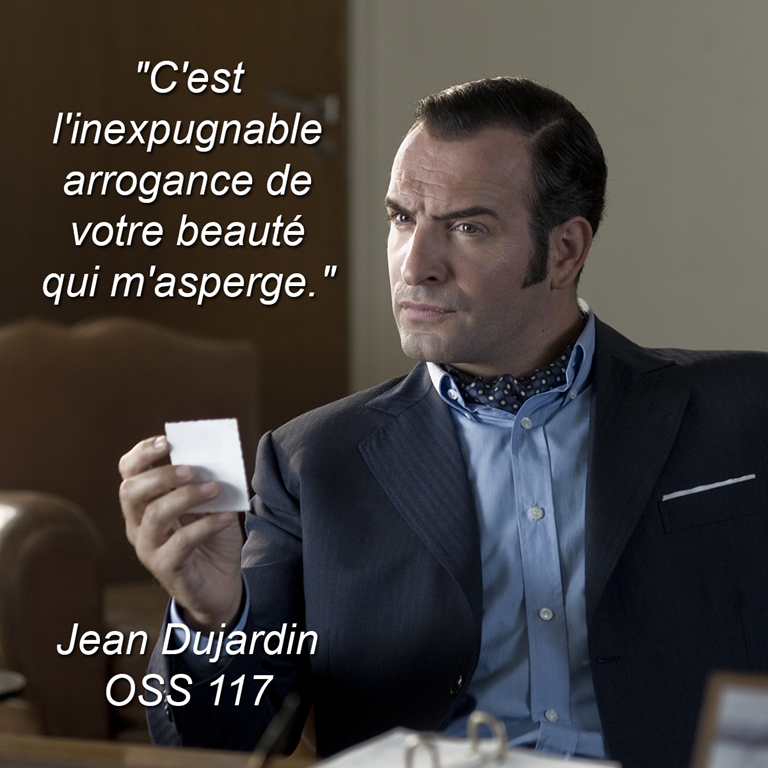 Jean Dujardin Séduction